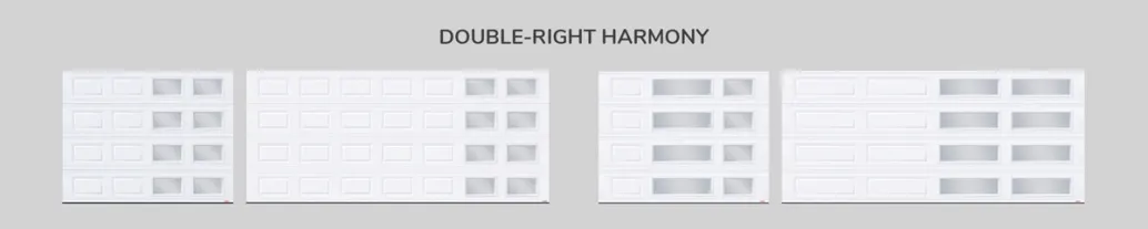 Window layout: Double-right Harmony