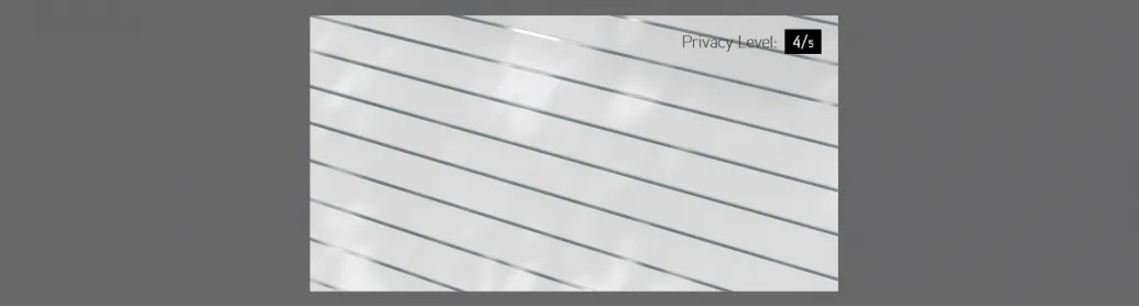 Masterline glass, 40" x 13", available for door R-16