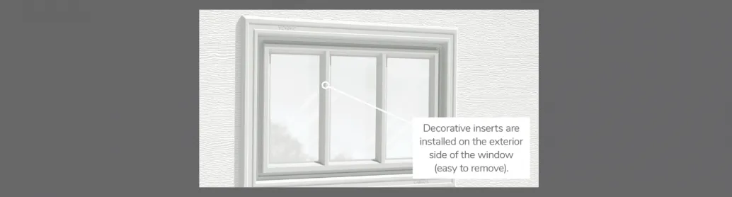Richmond Decorative Insert, 21" x 13" or 20" x 13", available for door R-16, R-12, 3 layers - Polystyrene, 2 layers - Polystyrene and Non-insulated