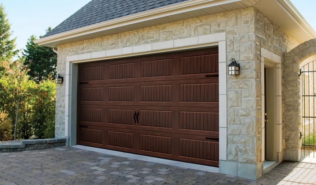 Standard+ North Hatley LP, 16' x 8', American Walnut Faux Wood