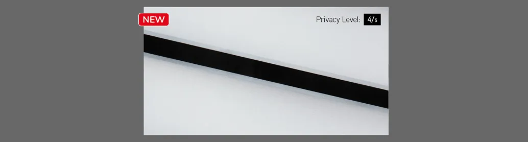 Pure glass, 40" x 13", available for door R-16