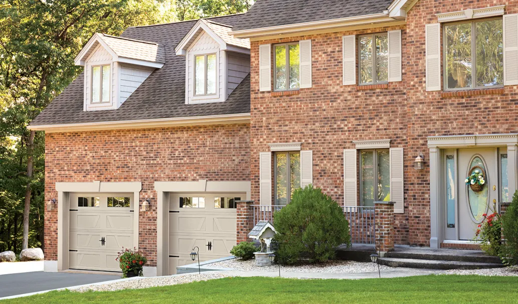 Village Collection A Layout, Flat base, 10' x 8', Sahara, windows with Richmond Inserts