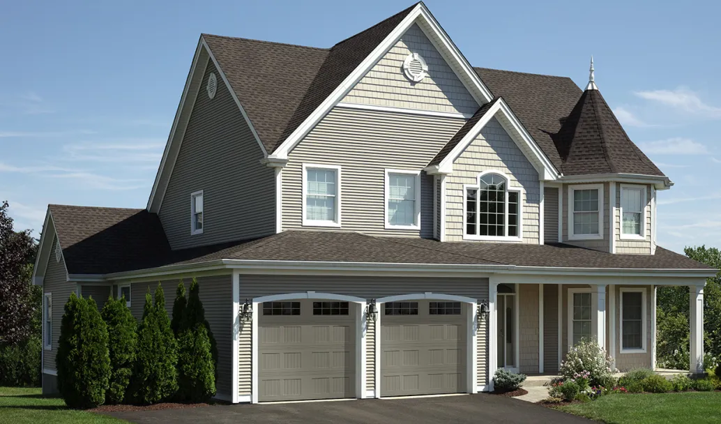 Village Collection I-1 Layout, Plank base, 9' x 8', Terrastone, windows with Stockton Inserts