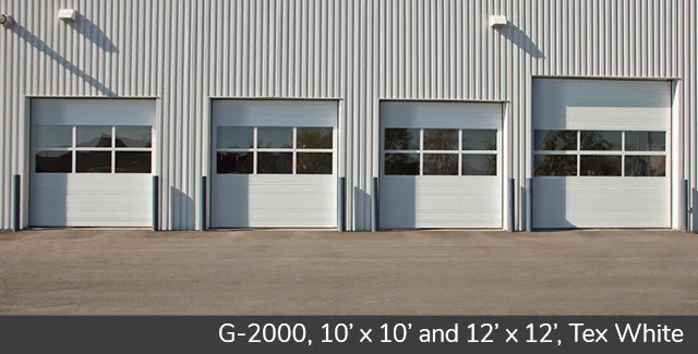 G-2023, 10' x 10' and 12' x 12', Tex White