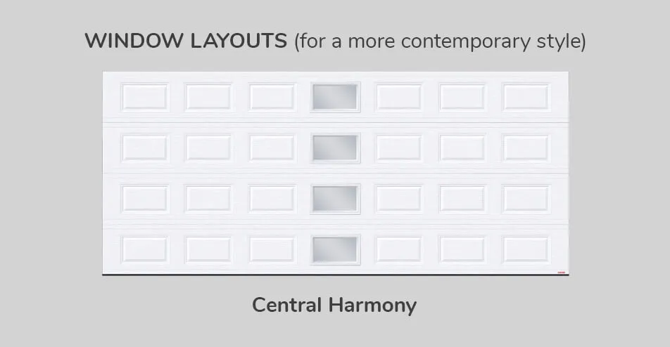 Window layouts - Central Harmony