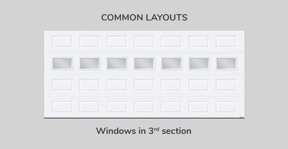 Common layouts - Windows in third section