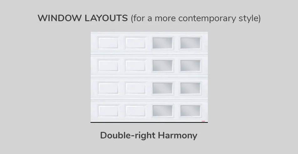 Window layouts - Double-right Harmony
