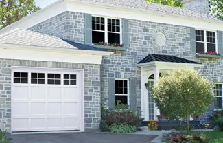 Cambridge CM, 9' x 7', Ice White, Panoramic 4 lites