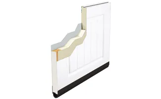 Panels - Residentials, Standard+ North Hatley SP, 1 3/4, Polyurethane - R-16