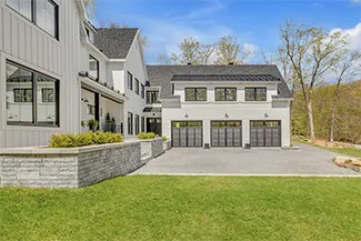 Princeton P-12, 11' x 9', Black doors and overlays, Panoramic windows with Clear glass / Coordinated with Victoria entry door