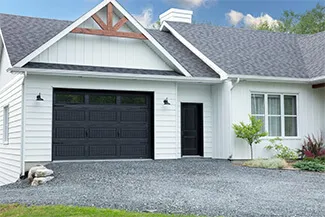 Standard+ North Hatley LP, 12' x 8', Black, Clear windows