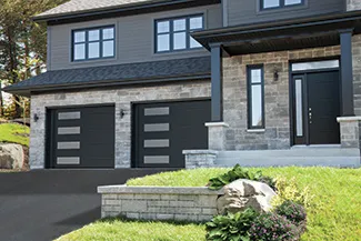 Standard+ Vog, 9' x 7', Black, Windows layout: left-side Harmony