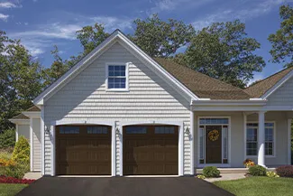 Vantage Shaker-CS Short, 9' x 8', Brown, windows with Richmond Long Inserts