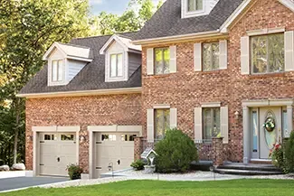 Village Collection A Layout, Flat base, 10' x 8', Sahara, windows with Richmond Inserts