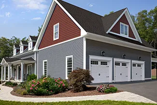 Village Collection X Layout, 4-Slat base, 9' x 7', White, windows with Stockton Inserts