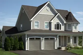 Village Collection I-1 Layout, Plank base, 9' x 8', Terrastone, windows with Stockton Inserts