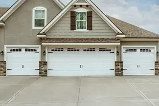 Regal Classic Long, 9' x 8', 18' x 8' and 9' x 8', White, windows with Double Stockton Arch Inserts