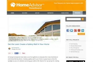 HomeAdvisor HomeSource