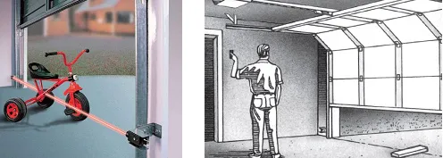 Photoelectric backup (picture 1) and Mechanical backup (picture 2)