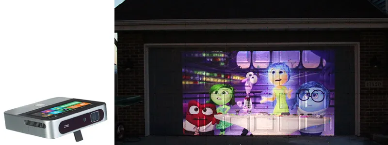 Garage door decoration