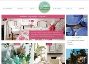 Sarah Richardson Design Website