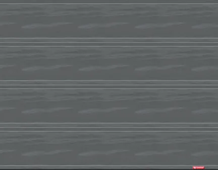 Standard+ Moderno 2 beads garage door, 9’ x 7’, Charcoal