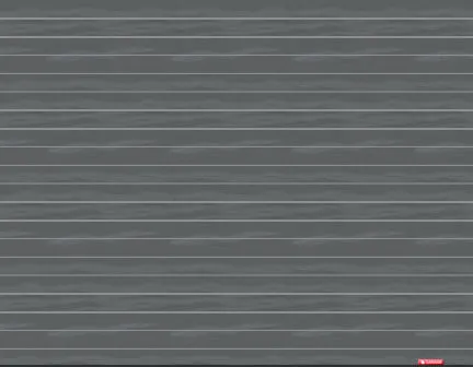 Standard+ Moderno Multi garage door, 9’ x 7’, Charcoal