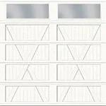 X Layout, Plank Base - 2 bays