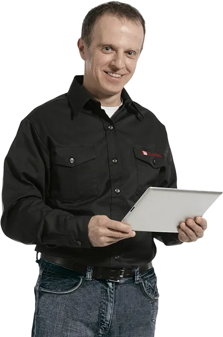 A garage door expert who is ready to give you advice on your project.