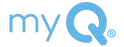 Blue logo of myQ LiftMaster