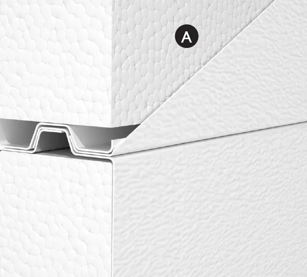 Polystyrene insulation drawing