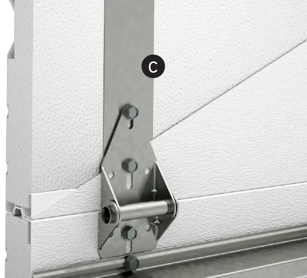 Full-length reinforcing plates drawing