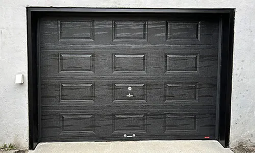 Standard+ Classic CC garage door, 9' x 6', Black