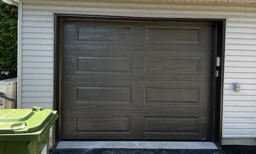 Standard+ Classic XL garage door, 9' x 7', Moka Brown