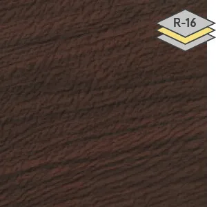 Dark Walnut color for steel Garaga garage doors