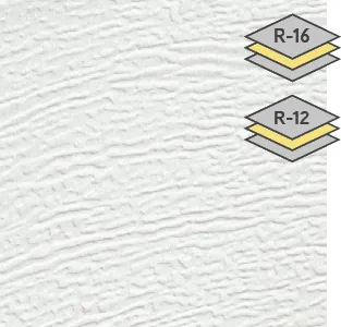 Ice White color for steel Garaga garage doors