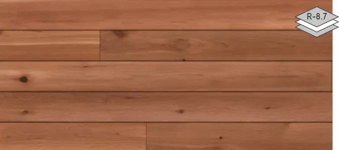 Cedar HD colour for steel Garaga garage doors