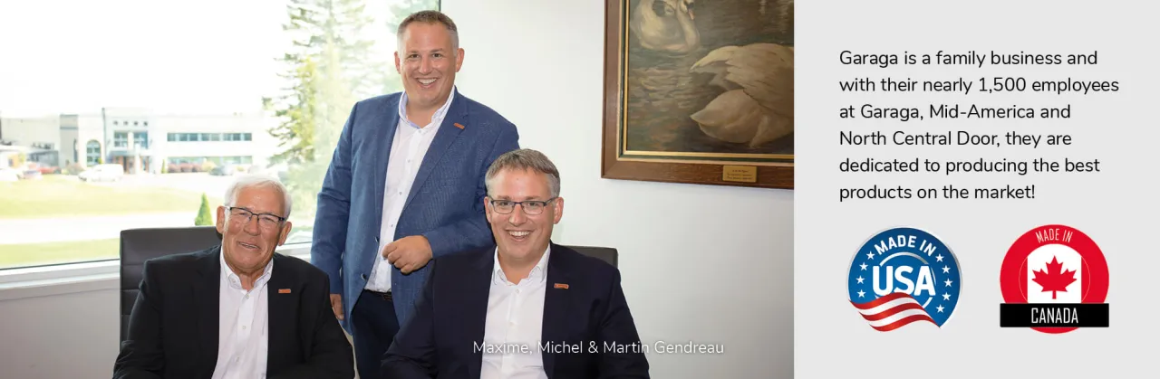 Maxime, Michel and Martin Gendreau