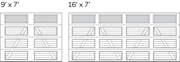 Village A Layout 4-Slat Base layout
