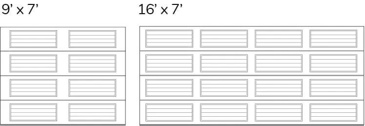Shaker-Slat Four Layouts