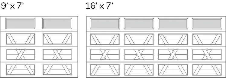 Village X Layout 2-Slat Base layout