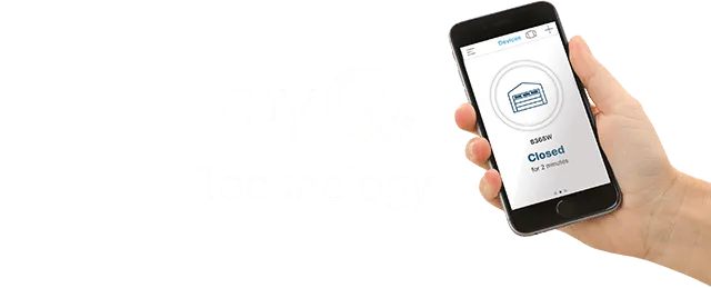 MyQ Technology for greater control and security of your home
