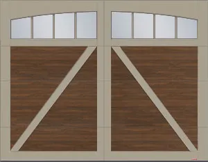 Arch Overlays Eastman E-22 Panoramic 4 vertical lites