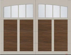 Arch Overlay Princeton Panoramic 4 vertical lites