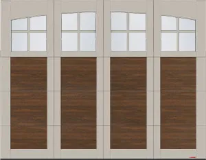 Arch Overlay Princeton Panoramic 4 vertical lites