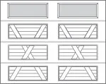 X Layout, 4-Slat base Design