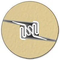 Residential garage door thermal break features