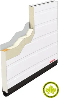 Insulation of a Garaga garage door