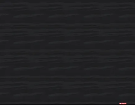 Standard+ Flush garage door, 9’ x 7’, Black